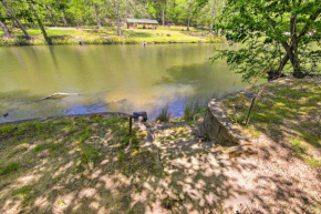 Riverfront Cabin with Wraparound Decks and Fire Pit!